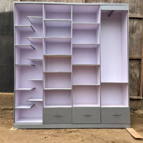 Shoe rack + 3 Drawers