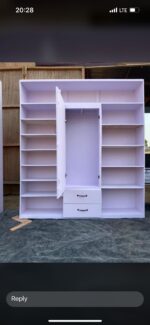 shoe rack + single door wardrobe 1500