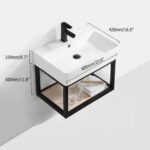 Cabinet Wash Hand Basin and Mirror